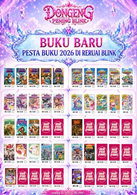 Poster Komik — Buku Baru PBAKL 2026
