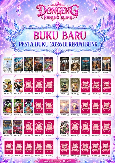 Poster Novel BM 2 — Buku Baru PBAKL 2026